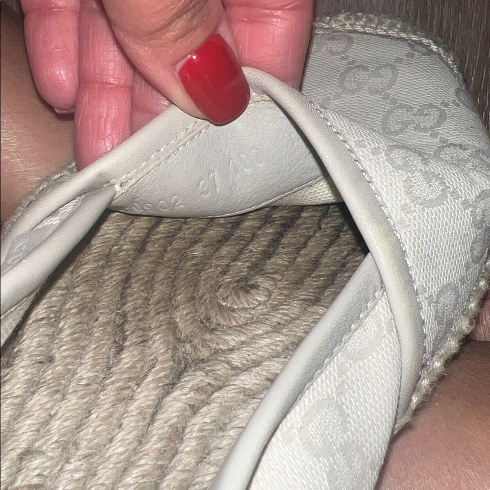 Gucci espadrilles 37 tan - Picture 6 of 6